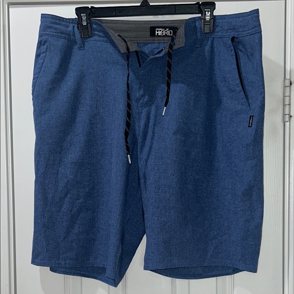 O'Neill Hybrid Blue and Gray Shorts